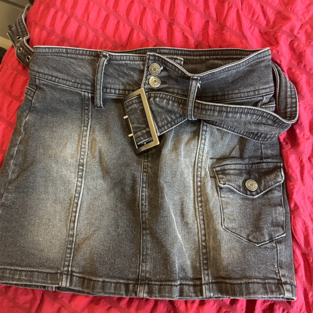 Wild Fable Black Women's Jeans with Belt